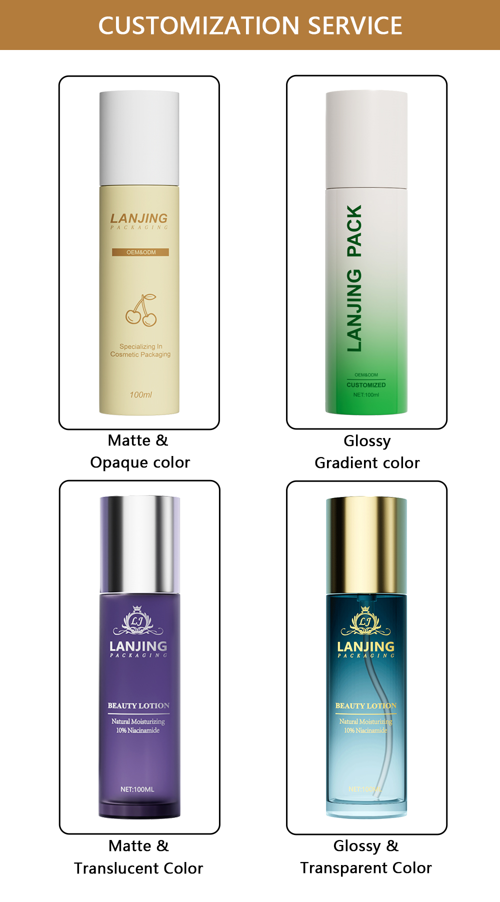 Cosmetic bottle detail 4