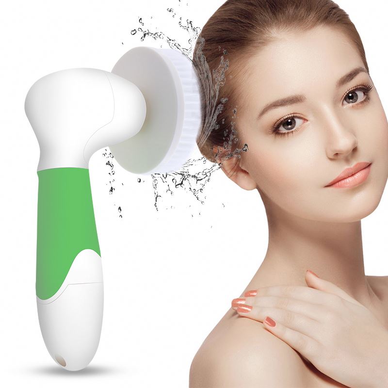 Facial Cleansing Brush Face Scrubber Exfoliator Wash Cleansing Exfoliating Powered Electric Brushes Spin Cleanser Cleaning Scrub