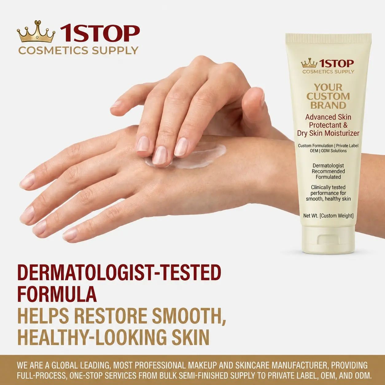 Lotion Anti-Dark Spots Moisturizing Whitening Formula With Vitamin C Turmeric Kojic Acid Sale of Formulation IP