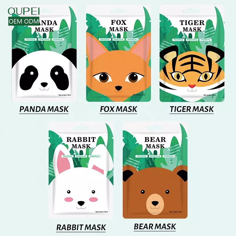 Factory Wholesale OEM Facial Mask Product Essence Fruit Plant Whitening Moisturizing Nourishing Korean Beauty Face Sheet Mask