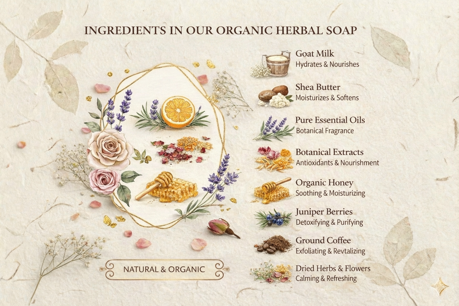 Handmade Organic Hand Soap Anti-Acne Herbal Formula Bulk OEM Private Label Beauty Care Face Manufacturer Export Company