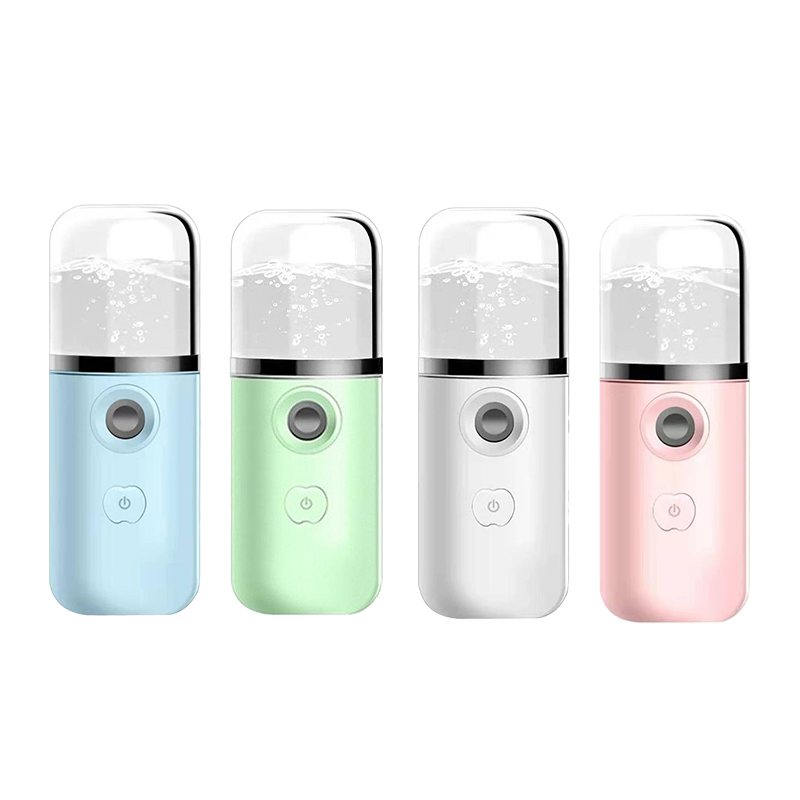 Moisture Care Handheld Steaming Ion Rechargeable Alcohol Nano Face Spray Steamer Mini Skin Facial Sprayer Mist Water Portable