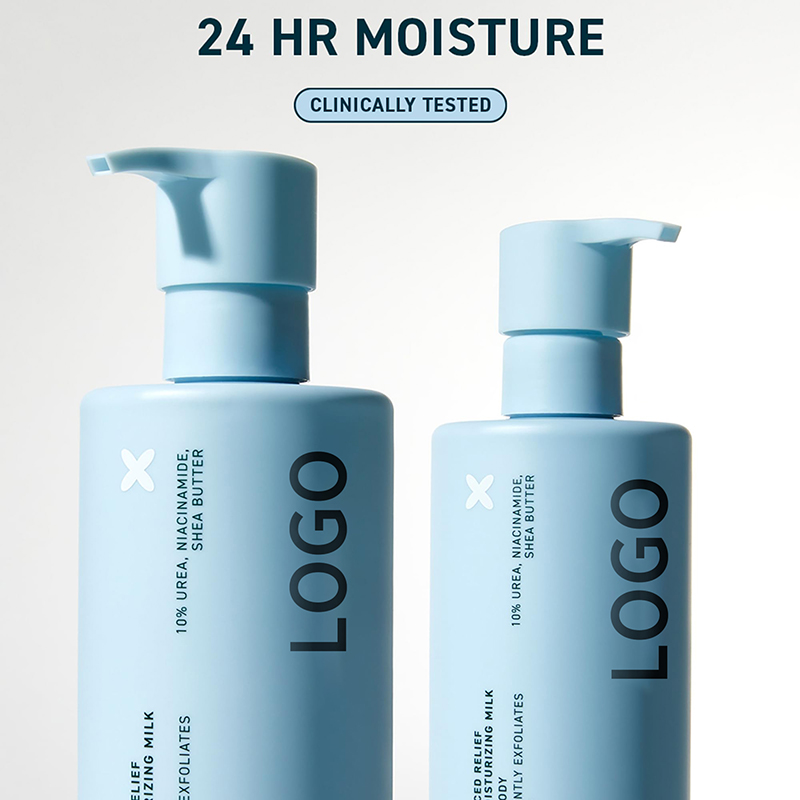 Private Label Urea Advanced Relief Moisturizing Milk Face And Body Moisturizer Glycerin, And Niacinamide Smooth And Tone
