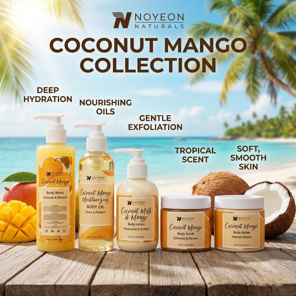 NYXX Coconut Mango Body Care Skincare Set