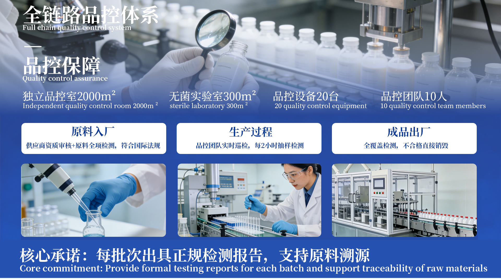 OEM Peptide Serum Multi Action Concentrate Custom Skincare Formulation Wholesale High Purity Anti Aging Care
