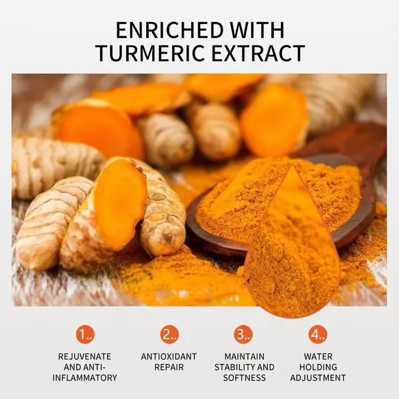 Organic Skincare Cosmetics Manufacturer's Anti-Aging Face Care Hyaluronic Acid Vitamin C Turmeric Whitening Moisturizing Product