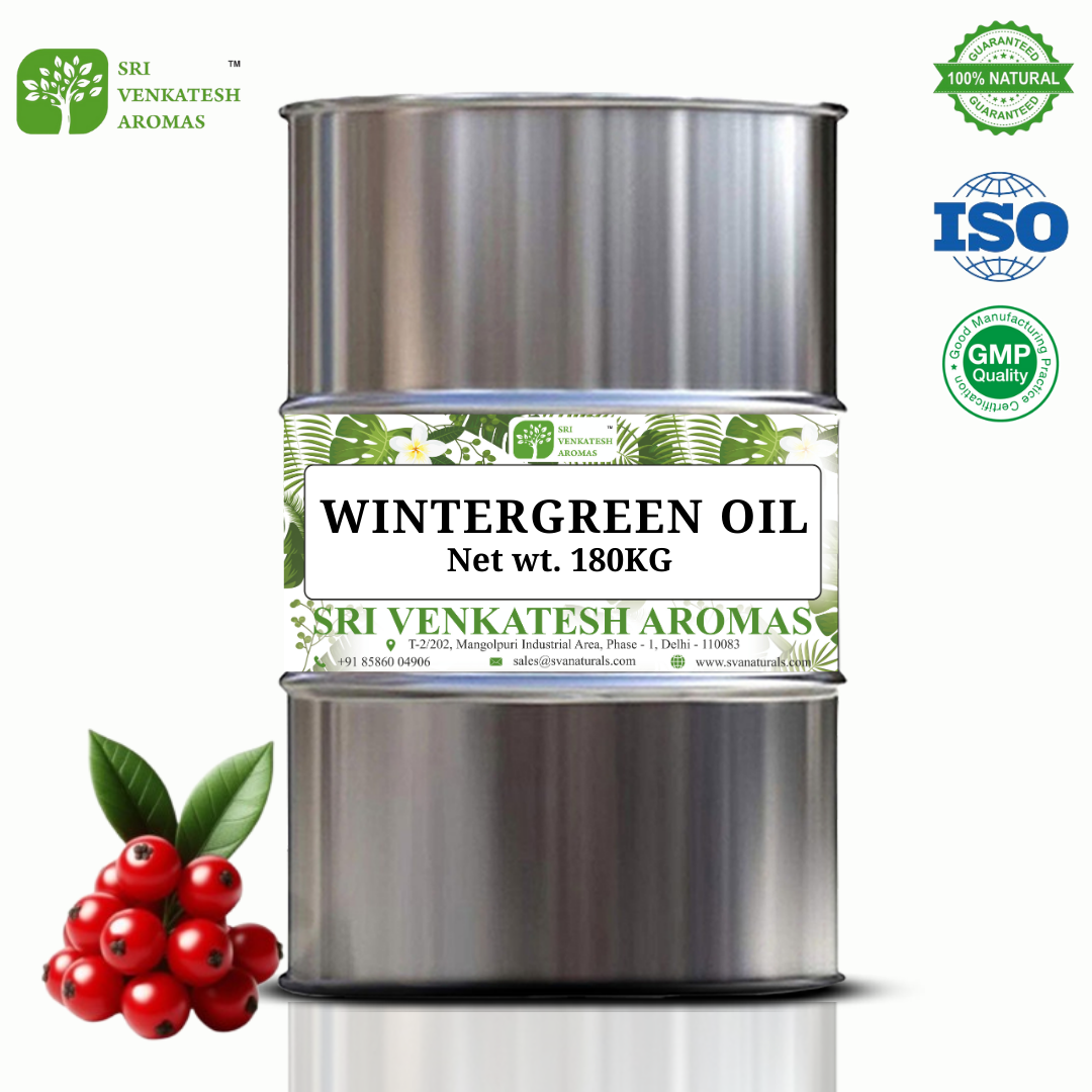 1 KG Bulk 100% Pure Wintergreen Essential Oil Top Grade Steam Distilled Private Label Manufacturer Supplier Exporter Wholesaler