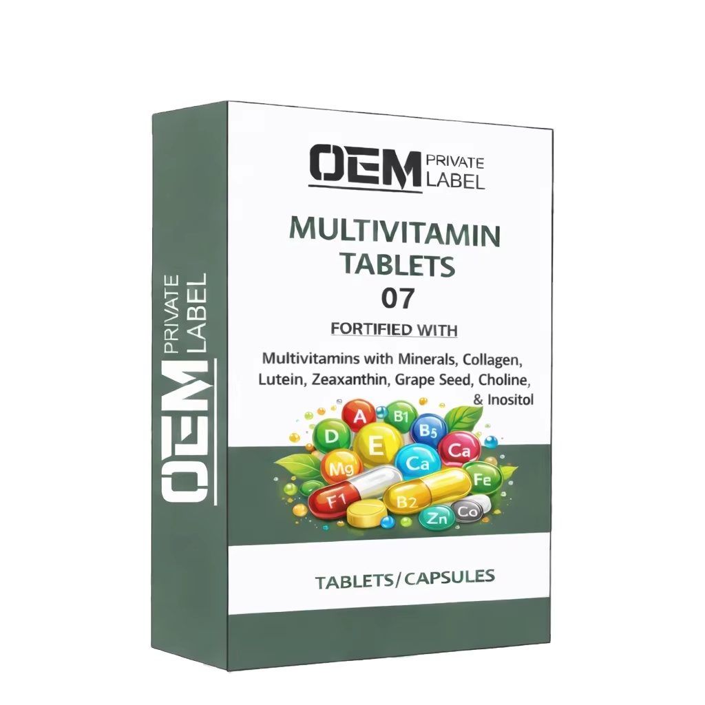 Private Label Multivitamin Tablet for Women 07 Third Party Nutraceutical OEM Manufacturing Bulk Supply