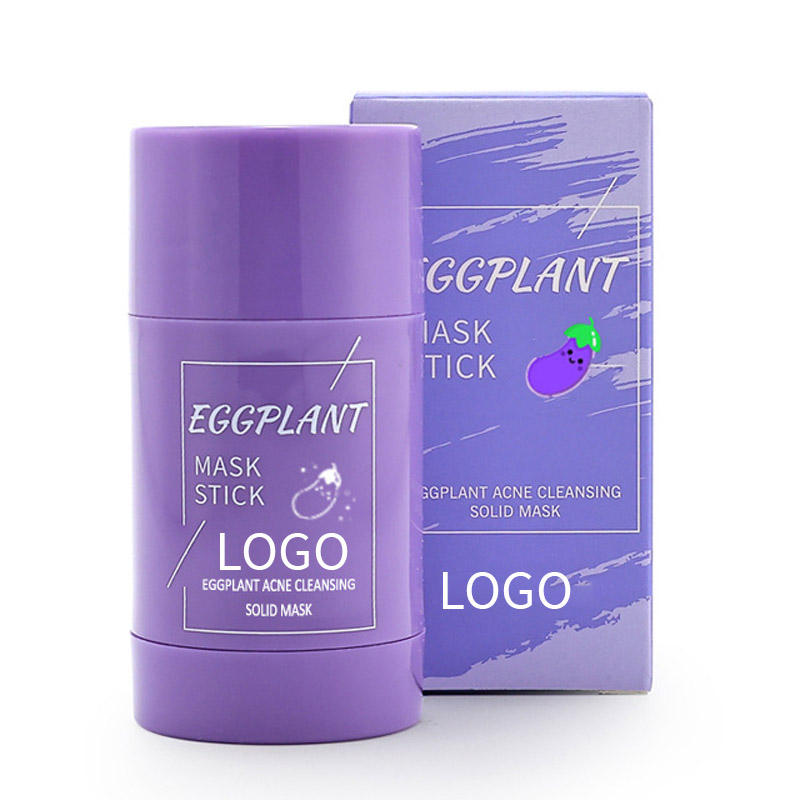 Face Skin Care Cleansing Mask Purifying Clay Cream Face Mud Private Label Organic Green Tea Mask Stick