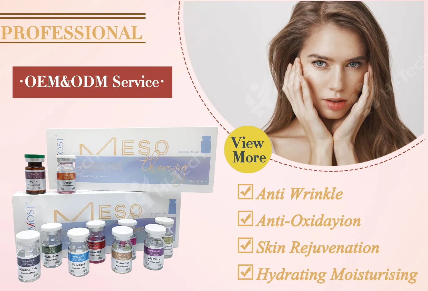 Chrmost Korean Skincare Serum Pdrn Mesotherapy Deep Hydration &amp; Skin Rejuvenation Injection