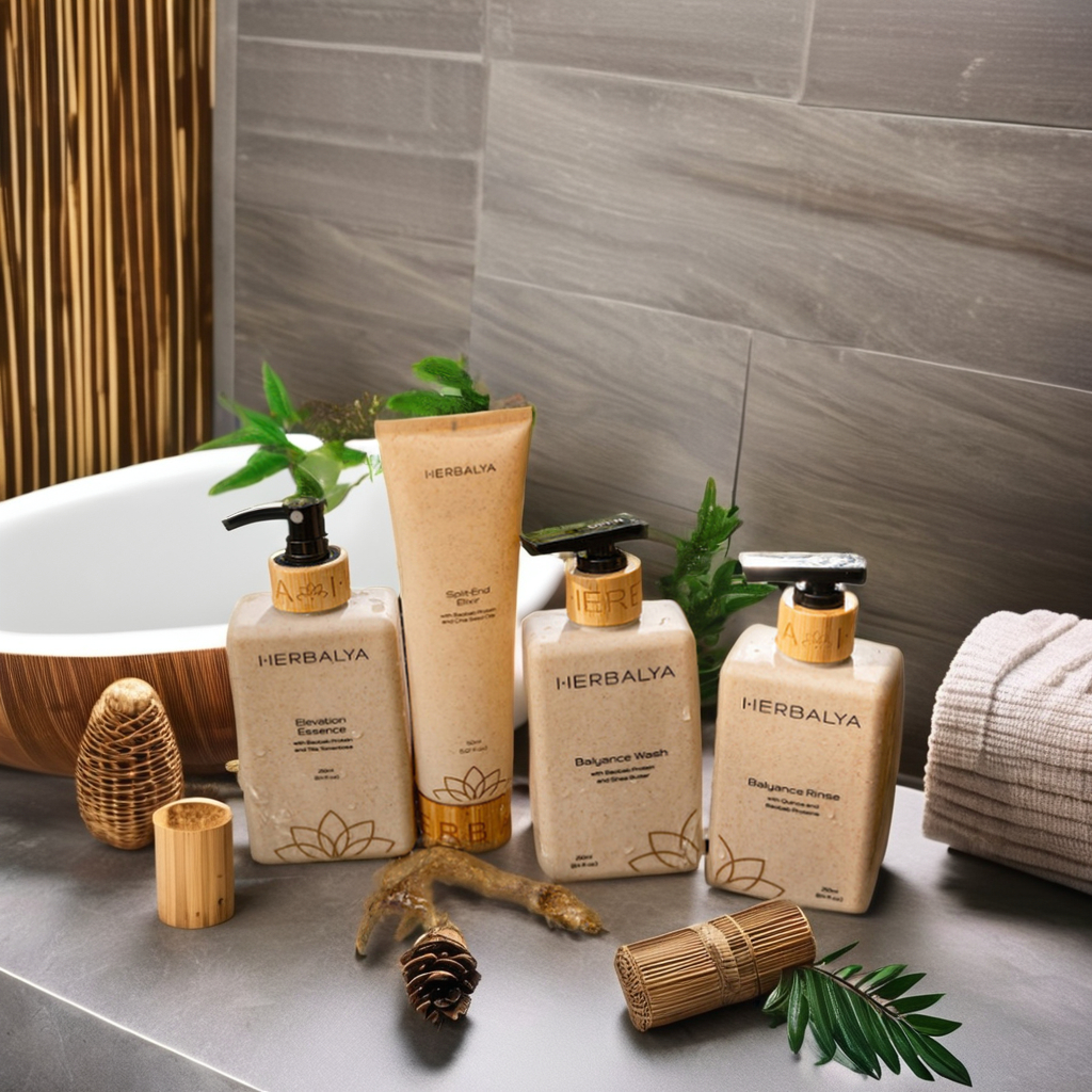 Environmentally Friendly Wheat Straw Bottle with Press Pump Head for Cosmetic Bottle