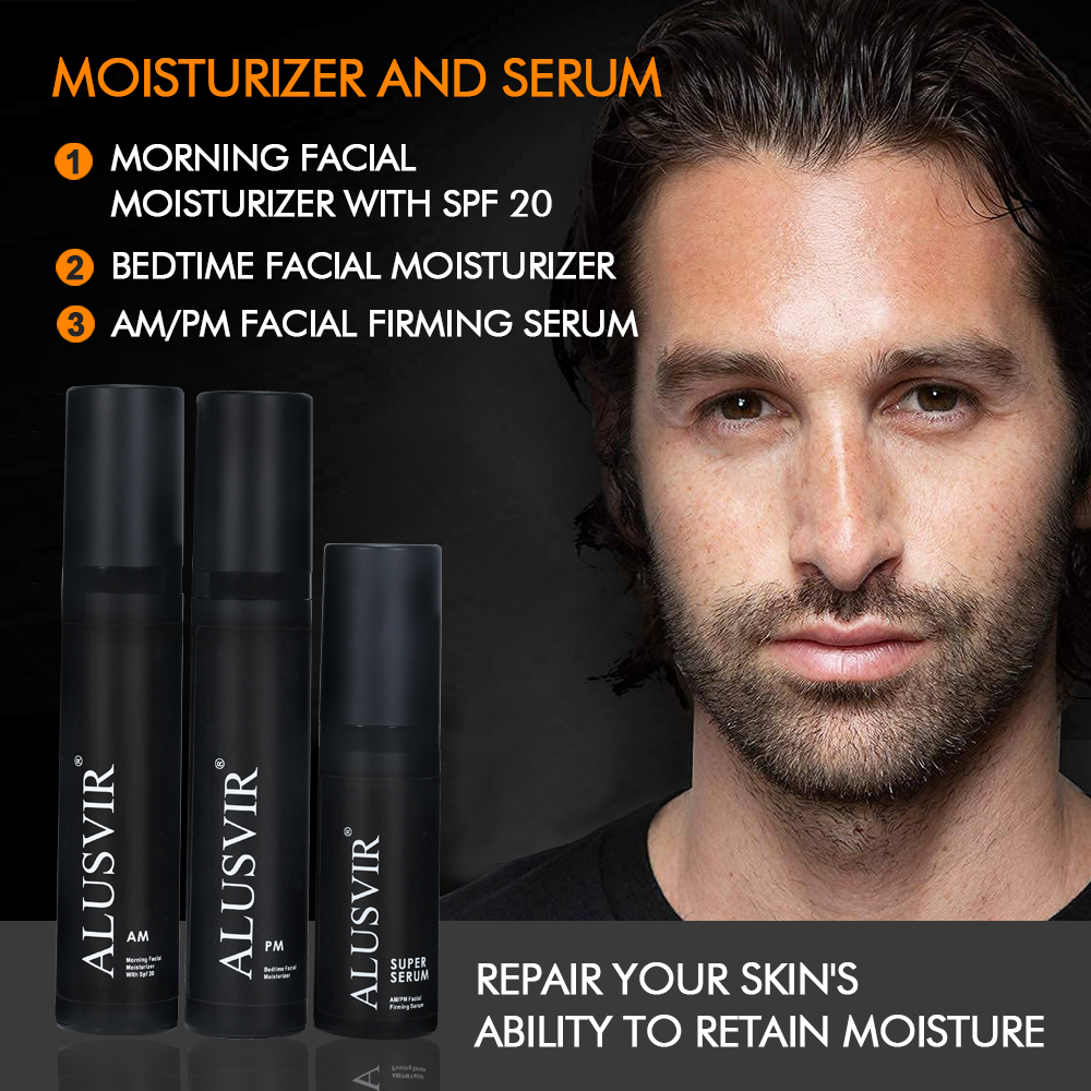 Oem Private Label Manufacturing Anti Aging Moisturizing Cleansing Oil Control Facial Repairing Men Skin Care Set Products