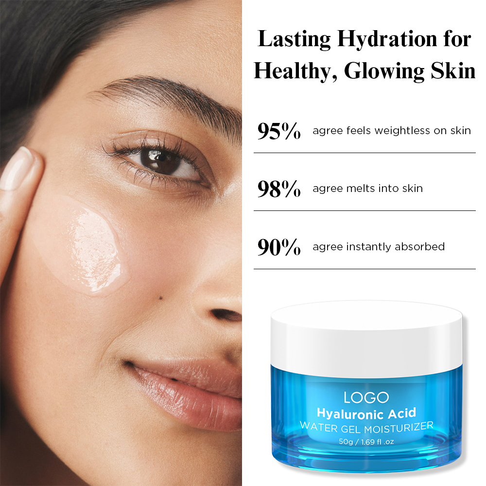 Private Label Skincare Oem/Odm Manufacturer Nourishing Deeply Hydro Boost Water Gel Facial Cream for All Skin Types