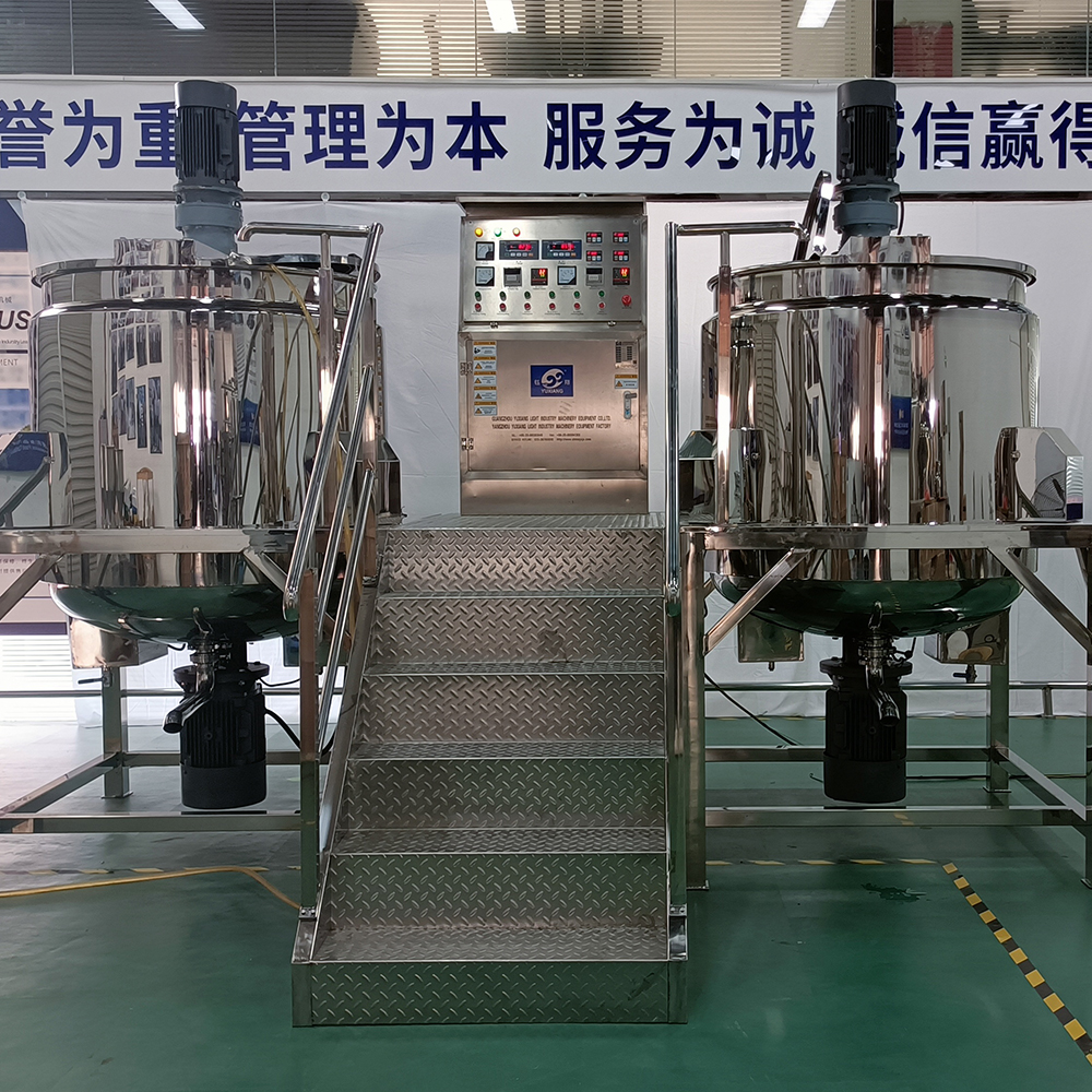 Yuxiang Liquid Soap Cosmetic Product Automatic Making Machine Liquid Detergent Production Line