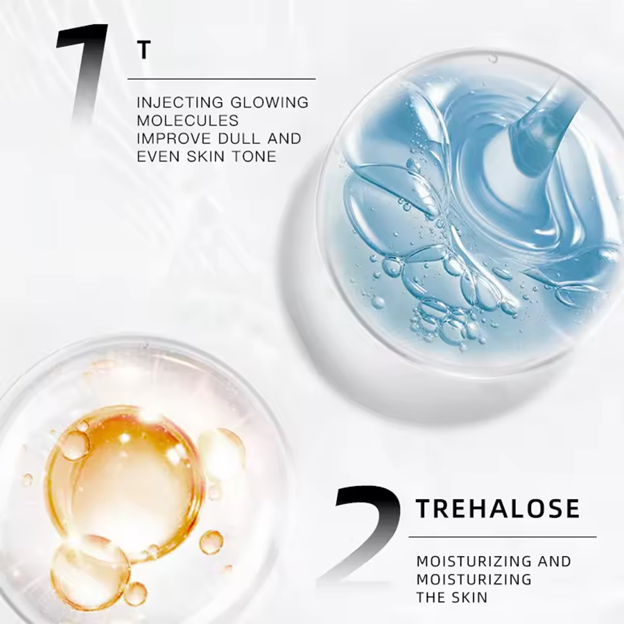 OEM Direct Manufacturer Herbal Essence Soft Skin Deep Moisturizing Face Mask Sodium Plant Extracts Whitening Beauty Facial Mask