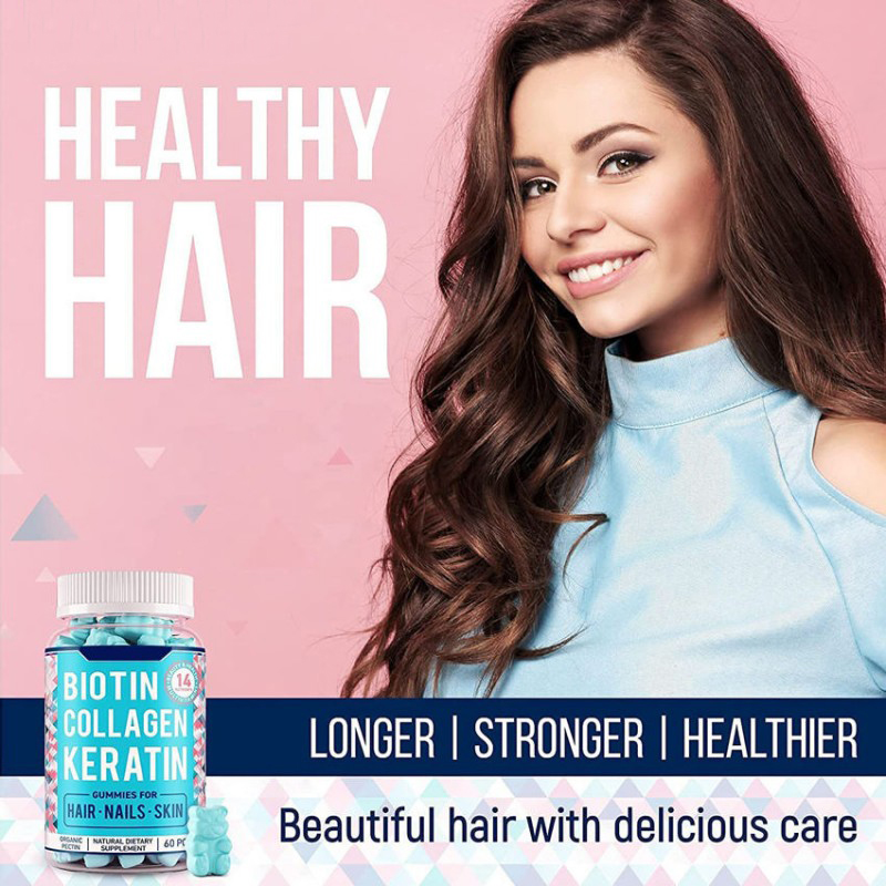 Biotin Keratin Gummies Detail 4