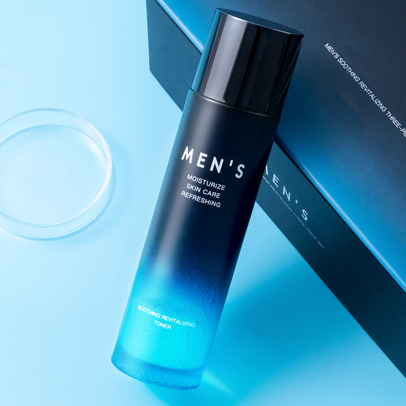 MLB Private Label Natural Whitening Moisturizing Cleansing Facial Skin Care Kit Set Products for Men