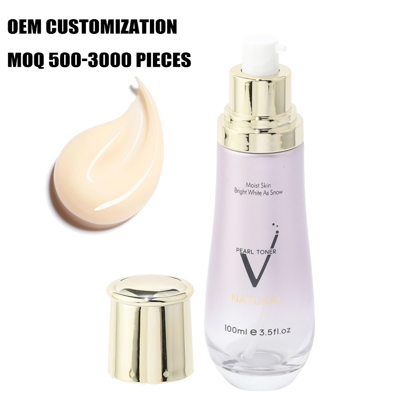 LOZEE Foundation Teint Makeup Concealer Waterproof Private Label COSMOS Glass Bottle Full Coverage