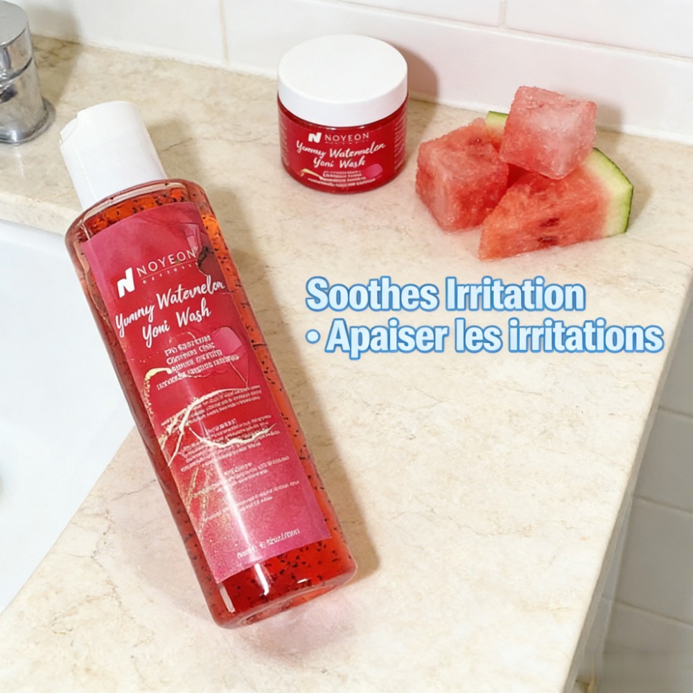 Private Label Most Popular Yoni Gel Product Yoni Watermelon Wash Kit Oil Scrub
