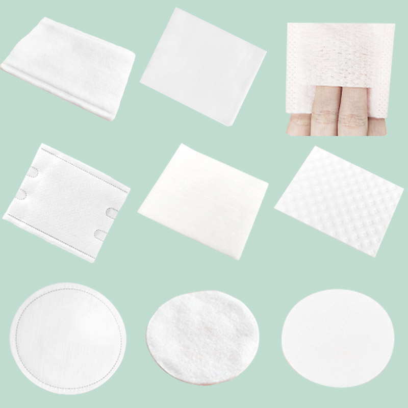 Factory Best Price 100% Cotton Natural Facial Clean Round Makeup Remover Pad Disposable Cosmetic Cotton Pads For Face Cotton Pad