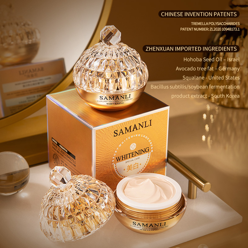 Private Label Squalane Hydration Face Cream Lotion Anti-Aging Whitening Moisturizing for Day Use All Skin Types Whitening Cream
