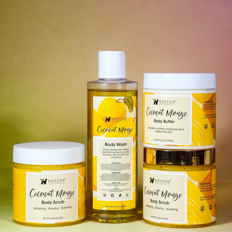 NYXX Coconut Mango Body Care Skincare Set