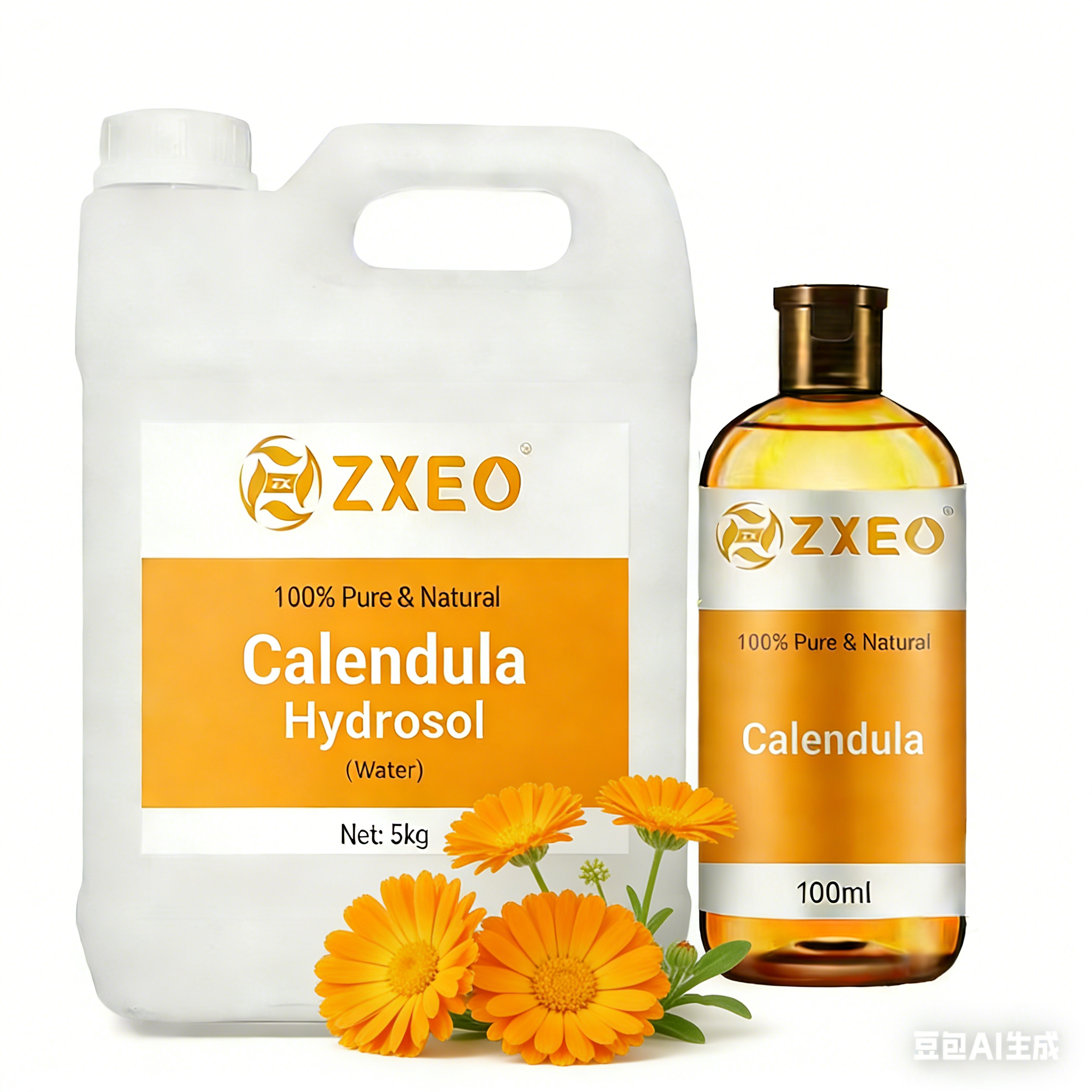 Manufacturer Supply Cosmetic Grade Hydrosols Rose Lavender Calendula Chamomile Cucumber Jasmine Witch Hazel for Skin