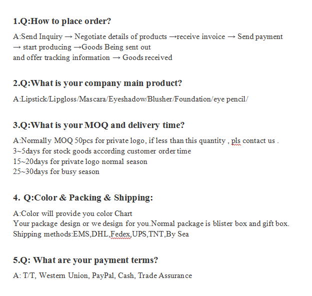 FAQ Details