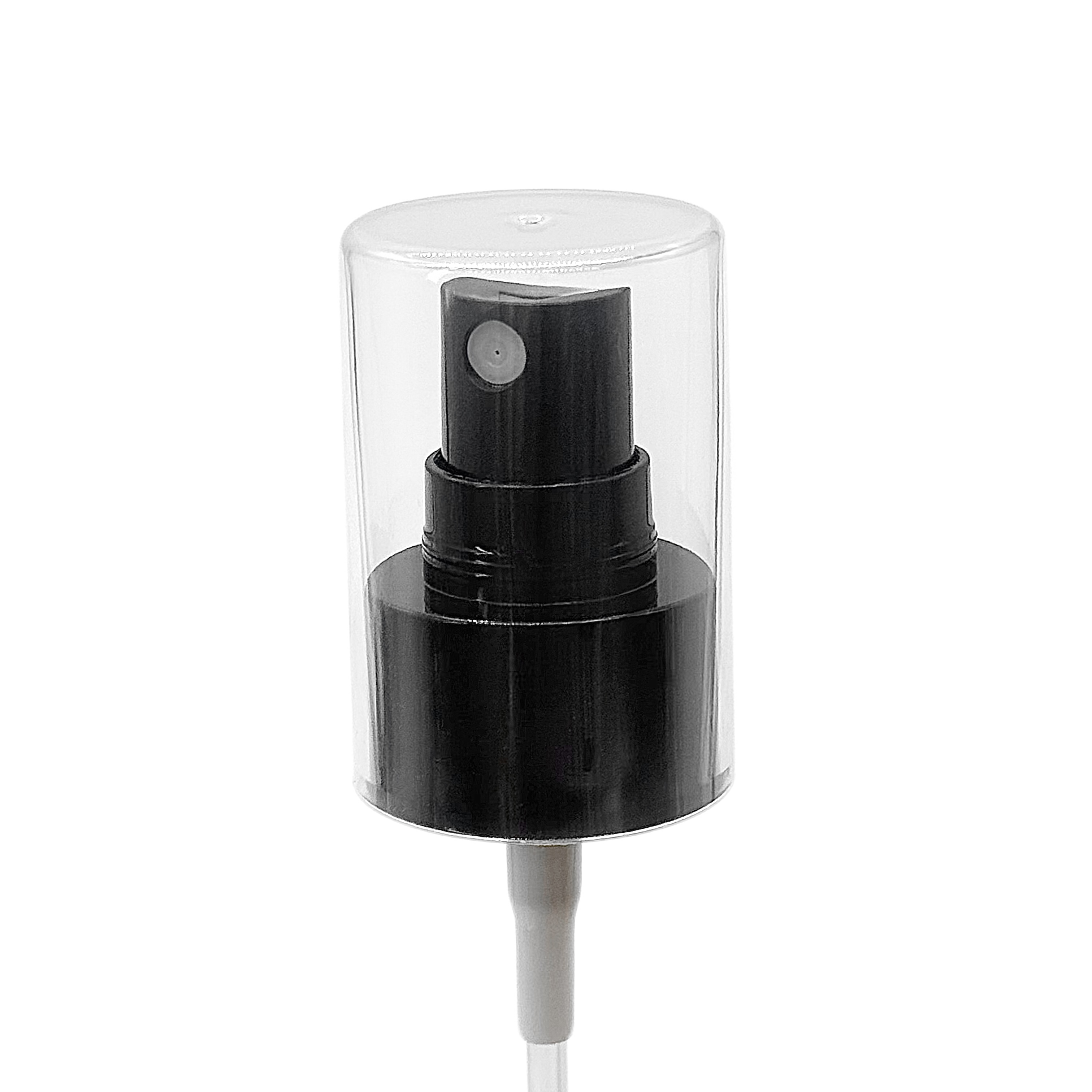 Manufacturer 18/410 20/410 24/410 28/410 Plastic Press Skincare Facial Mist Sprayer Head with Cap for Cosmetic Packaging