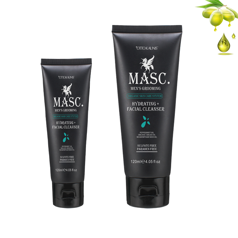 Private Label Organic Face Moisturizer Cleanser Lotion Mens Skin Care Products Set Acne Treatment Skin Care Set