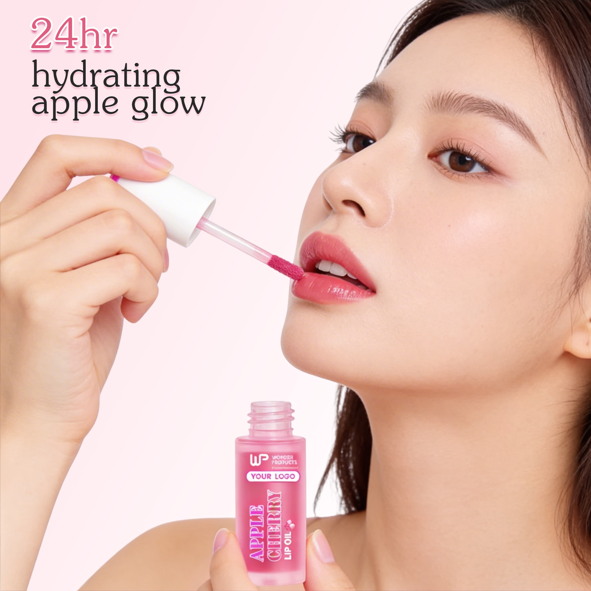 OEM/ODM Vegan Moisturizing Lip Oil Plumping Revitalizing Dry Lips Waterproof Hydrating Nourishing Private Label Wholesale Price