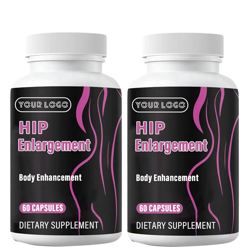 Custom OEM Body Enhancement Hip Enlargement Capsules Hip Enhancement Capsules Curve Hip and Big Butt Booster Pills