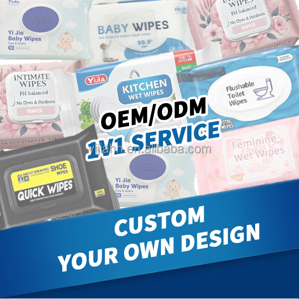 OEM Organic Makeup Remover Wipes Wholesale Natural Feminine Facial Cleaning Wipes Manufacturer
