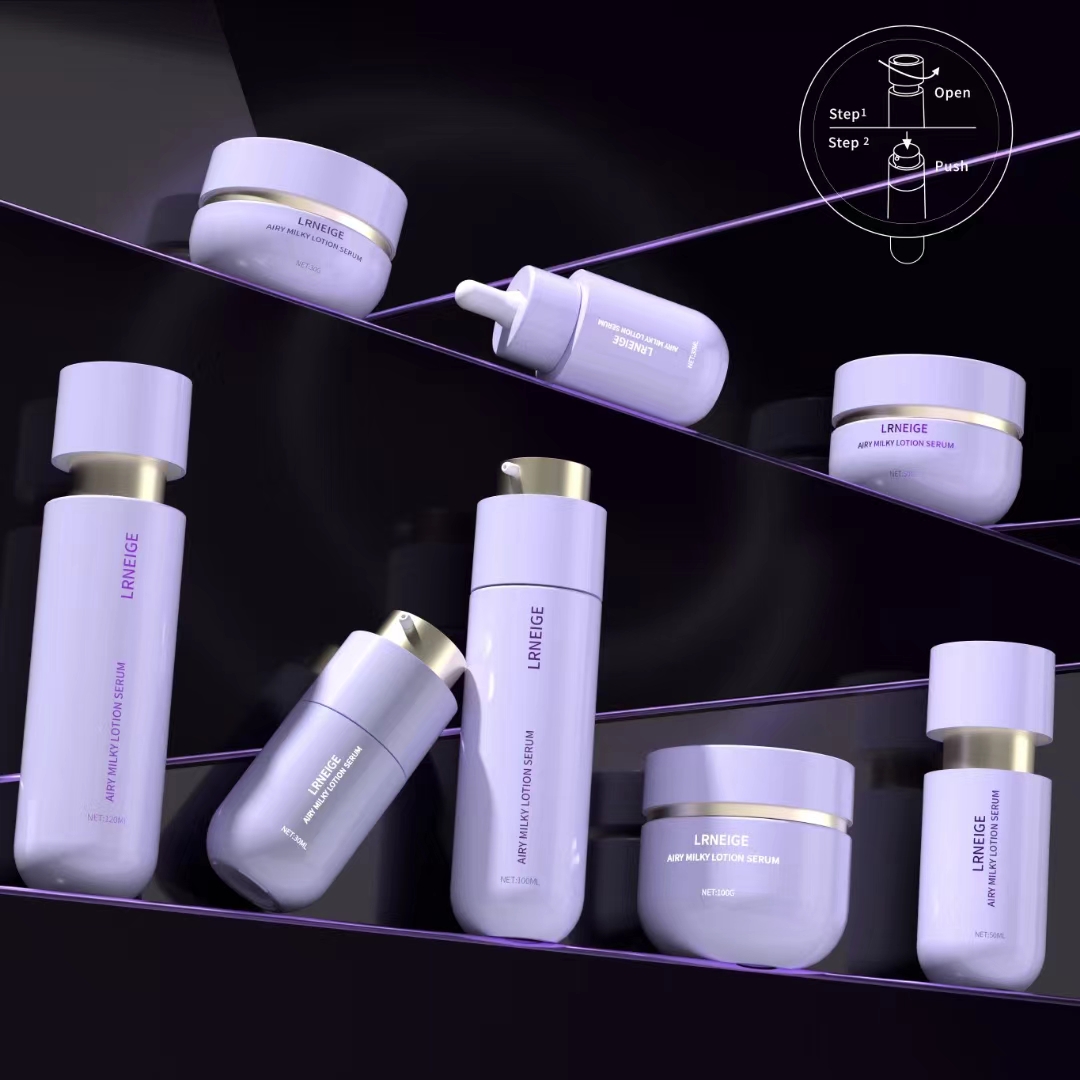 Skincare Bottle Showcase