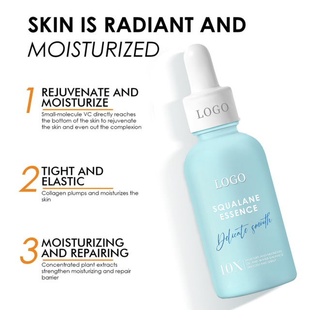 Korean Best Squalane Face Antiwrinkle Anti Aging Whitening Skin Care Serum For Skin Lightening