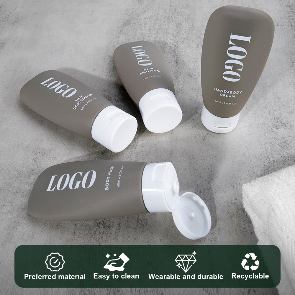 Custom Logo Sulfate-Free Hair &amp; Skin Care Set Vegan Argan Oil Shampoo Body Wash Bulk Wholesale Private Label Cosmetics Set