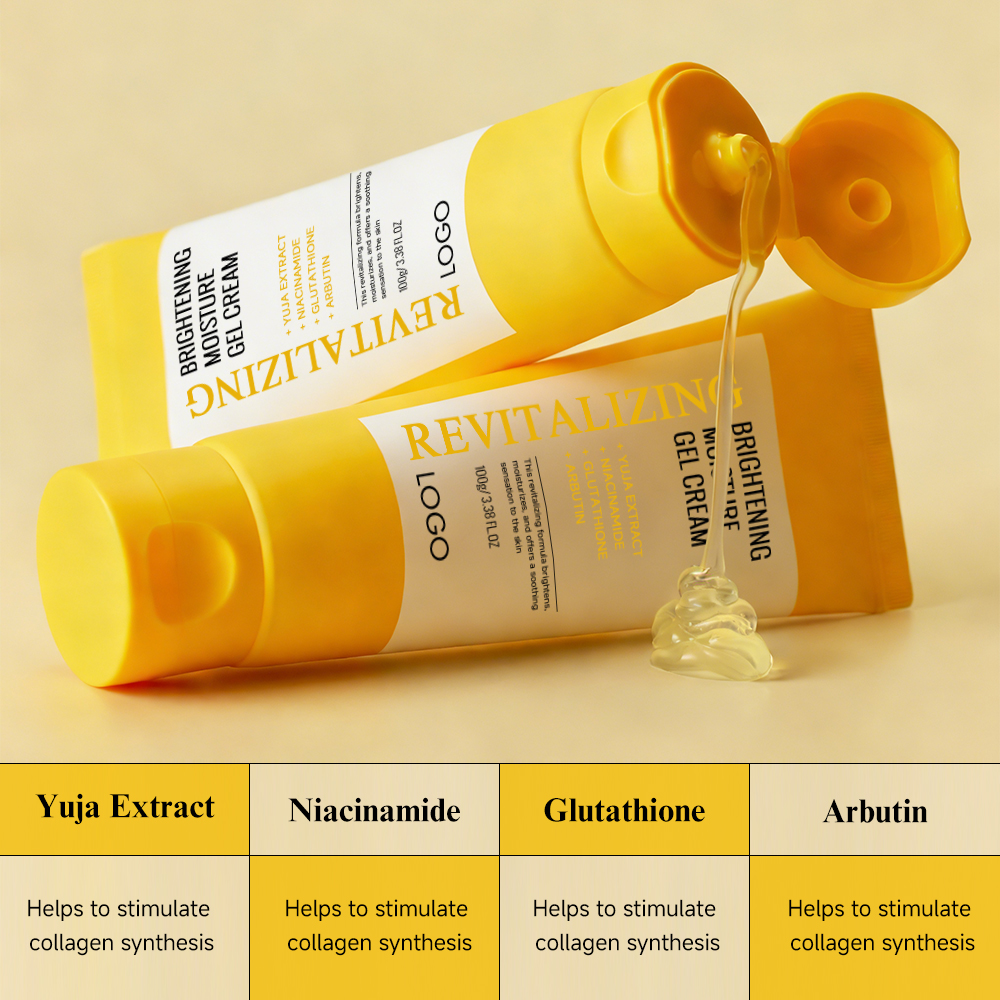 Formulation-Driven Skincare Manufacturing Reduce Dark Spots Glutathione Revitalizing Formula Face Brightening Moisture Gel Cream