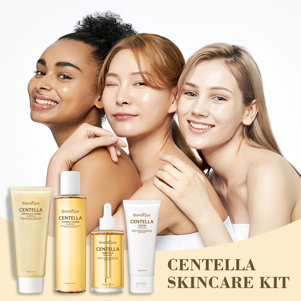 Women Collagen Turmeric Moisturizer Niacinamide Soothing Optimal Centella Asiatica Skin Care Set