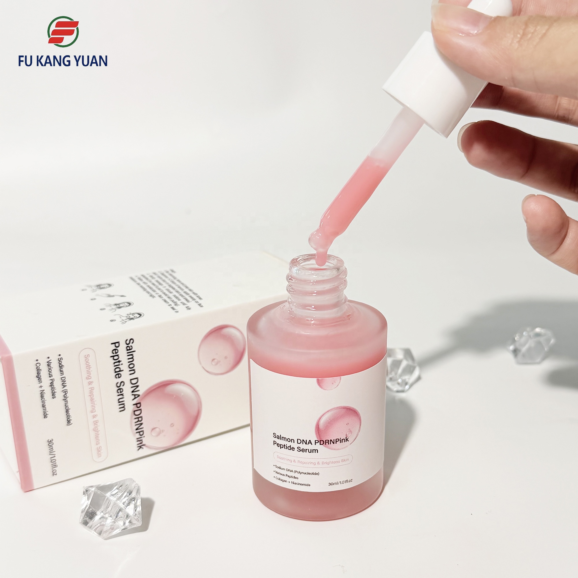 Private Label Skincare Wholesale Salmon DNA PDRN Set OEM ODM Korean Beauty Products Facial Treatment Routine Kit