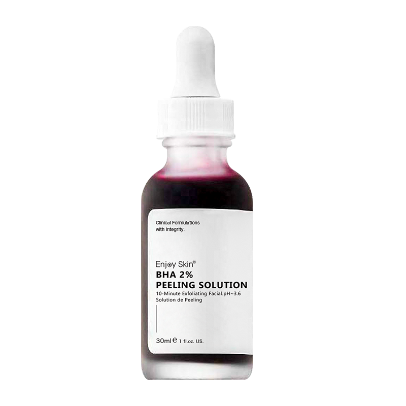 Enjoy Skin Whitening Skin Face Care Hyaluronic Acid BHA Peeling Solution with Niacinamide Serum