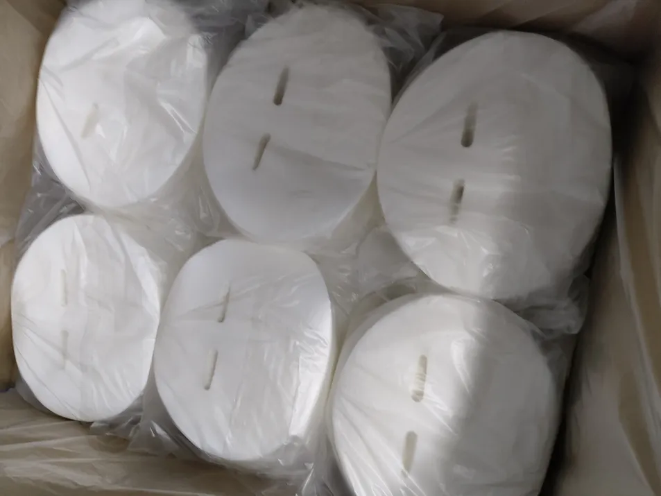 Disposable White Silky Tencel Fiber and Gauze Clearing Solution Facial Mask Paper Sheet Korea Skin Care Products