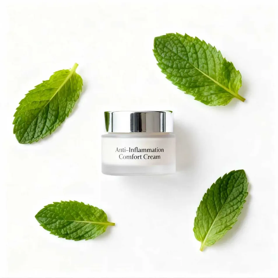 Soothing Whitening Face Cream with Blue Copper Peptide for Sensitive Skin Care and OEM Manufacturing