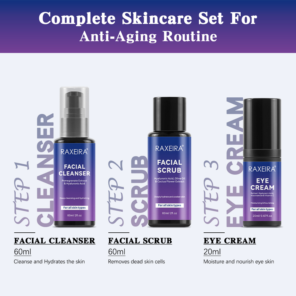 Private Label Moisturizing Man Oem Beauty Products Anti Aging Skin Care Set extra Whitening Skincare Sets