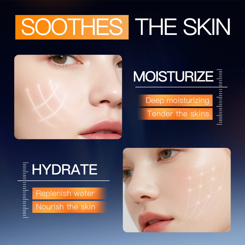 OEM SADOER Vitamin B5 Soothing Moisturizing Korean Skin Care Set Repairing Skin Barrier 6PCS Facial Care Kit For All Skin Types