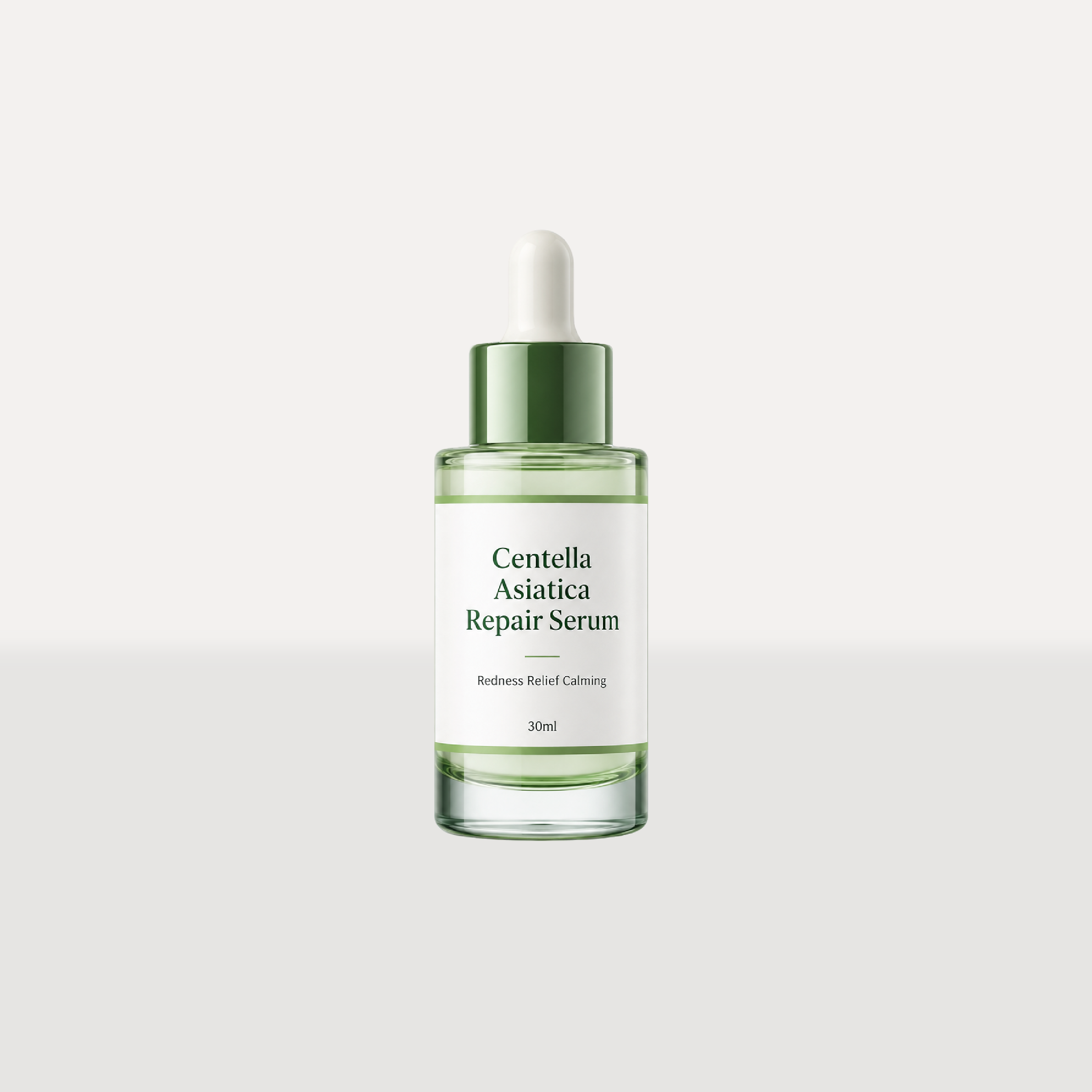 OEM ODM Skincare Manufacturer Custom logo Centella Asiatica Repair Serum 30ml Redness Relief Calming Essence