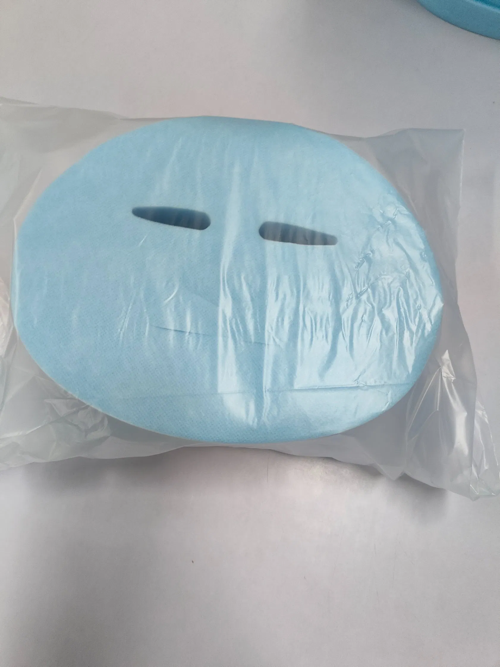 Disposable White Silky Tencel Fiber and Gauze Clearing Solution Facial Mask Paper Sheet Korea Skin Care Products