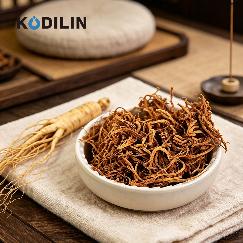 Kodilin Advanced Production Line 9% Saponin Lab-Tested Functional Beverage Ingredient Dried Ginseng Adventitious Roots