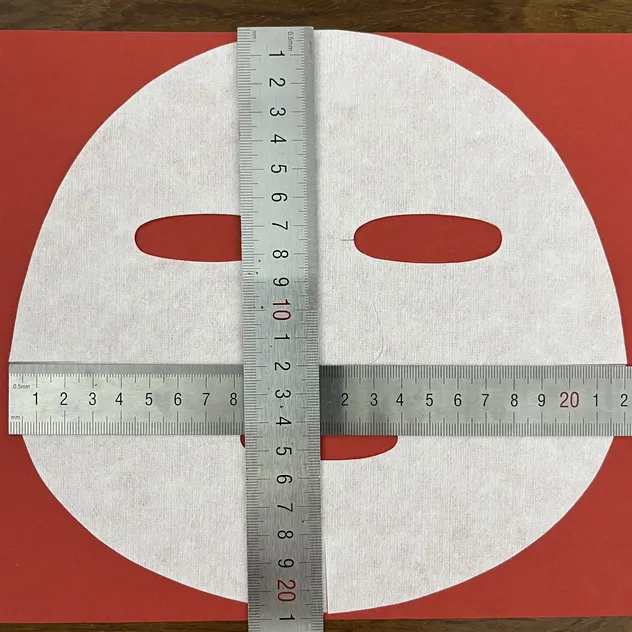 Disposable White Silky Tencel Fiber and Gauze Clearing Solution Facial Mask Paper Sheet Korea Skin Care Products