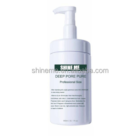 OEM ODM Professional Use SPA Skin Care Products 1000ml Salon Size Acne Wash Treatment Cleanser Deep Pore Pure Facial Cleanser