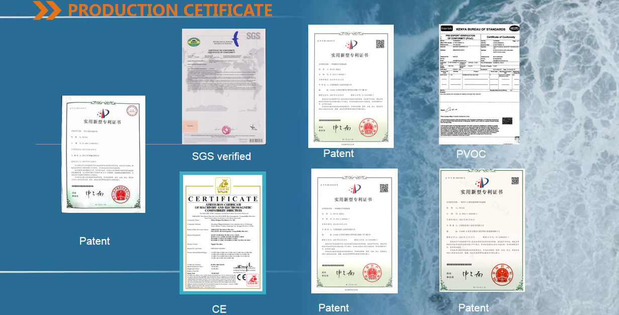 Production Certificate
